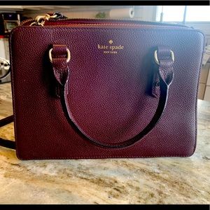 Kate spade Maroon crossbody